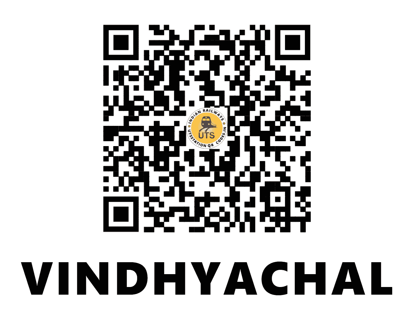 UTS QR Code for VINDHYACHAL - BDL (NC - UTTAR PRADESH)